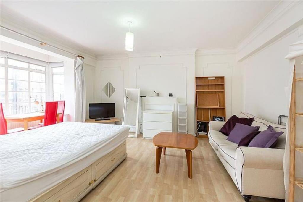 King-Sized Studio, 6Th Floor + Lift, Regent'S Park Londra Dış mekan fotoğraf